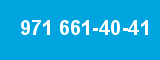 971 661-40-41 971 661-40-41